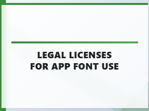 Understanding Legal Font Licenses for Apps